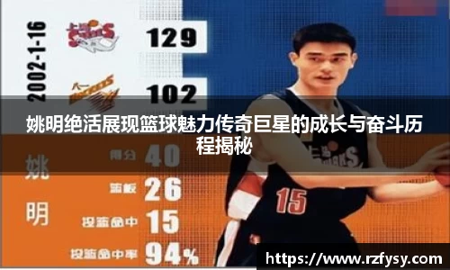 姚明绝活展现篮球魅力传奇巨星的成长与奋斗历程揭秘